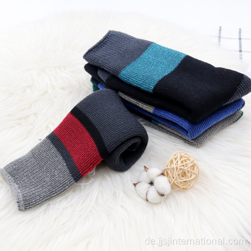 Herren Patchwork Fleece Thermal Socken